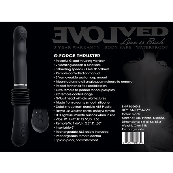 G-Force Anal Thruster