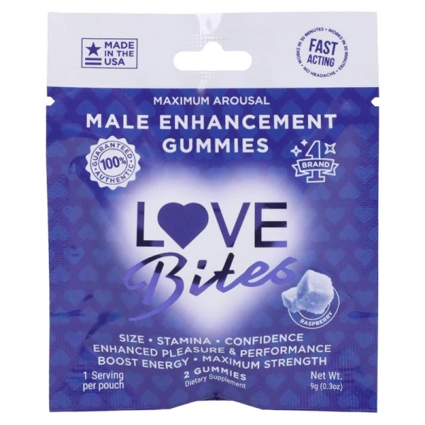 Doc Johnson Love Bites Male Enhancement Gummies — image 4 of 4