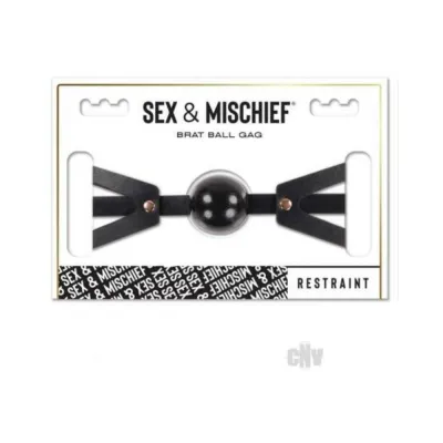 Gags Blindfolds Sportsheets Sex Mischief Brat Ball Gag