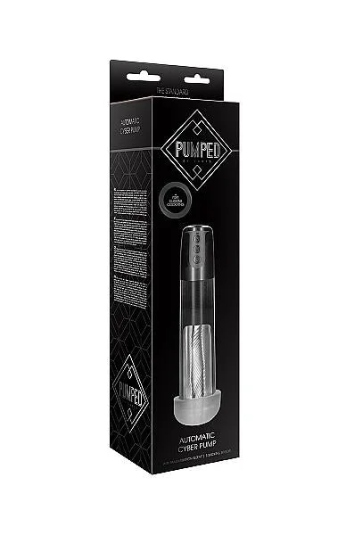 Pumped Automatic Cyber Pump With Masturbation Sleeve Transparent
