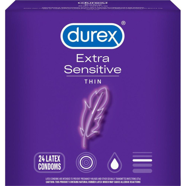 Durex Extra Sensitive 'Thin' Condoms — image 2 of 7