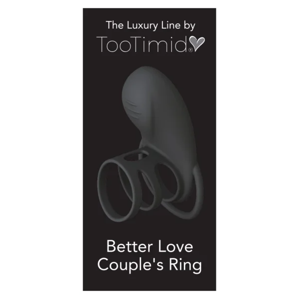 Better Love Couple's Vibrating Silicone Cock Ring