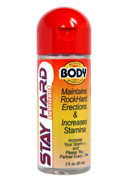 Body Action Stay Hard for Him Lubricant