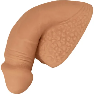 Packer Gear Silicone Packing Penis 4 10 25 cm By CalExotics Caramel