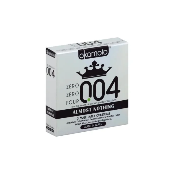 Okamoto 004 Zero Zero Four Ultra-Thin Condoms (IN-STOCK)