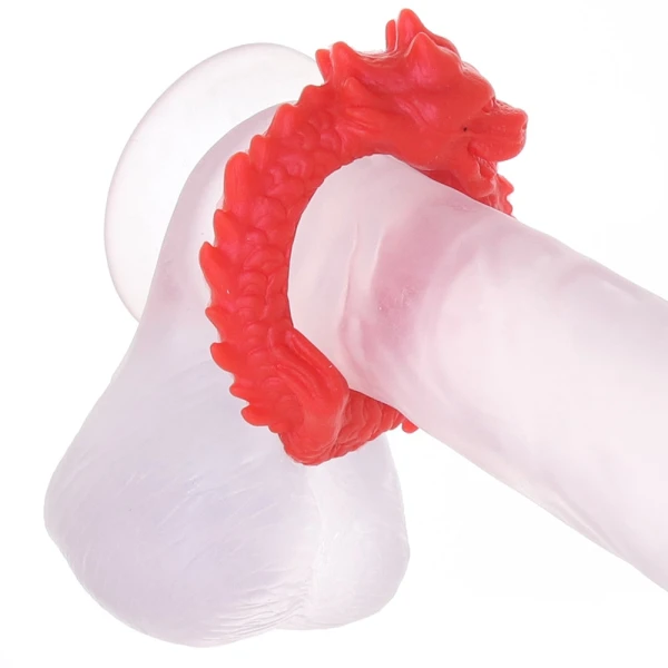 Rise Of The Dragon Silicone Cock Ring By Creature Cocks