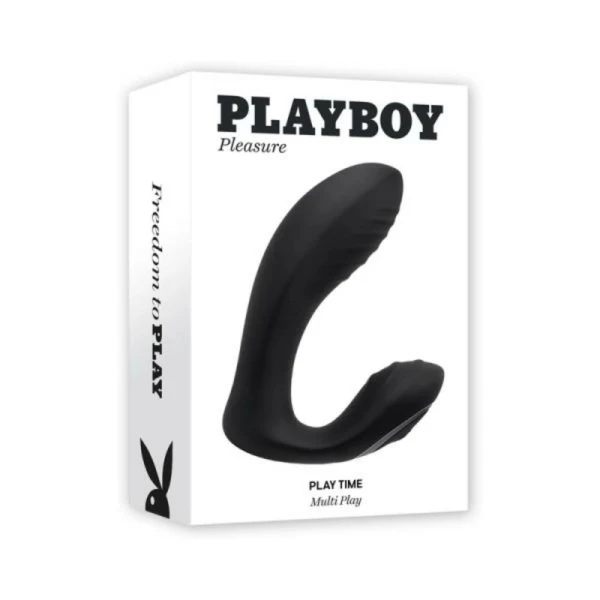 G Spot Vibrators: Playboy Play Time Rechargeable Silicone G- And P-spot Vibe