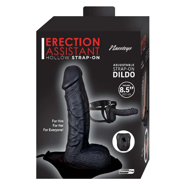 Erection Assistant Hollow Strap On 9.5 Inch — image 3 of 6
