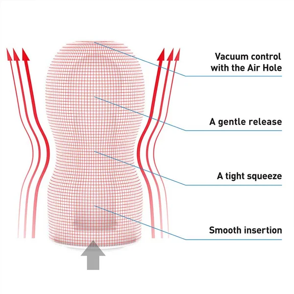 Tenga Original Disposable Vacuum Cup Red — image 3 of 6