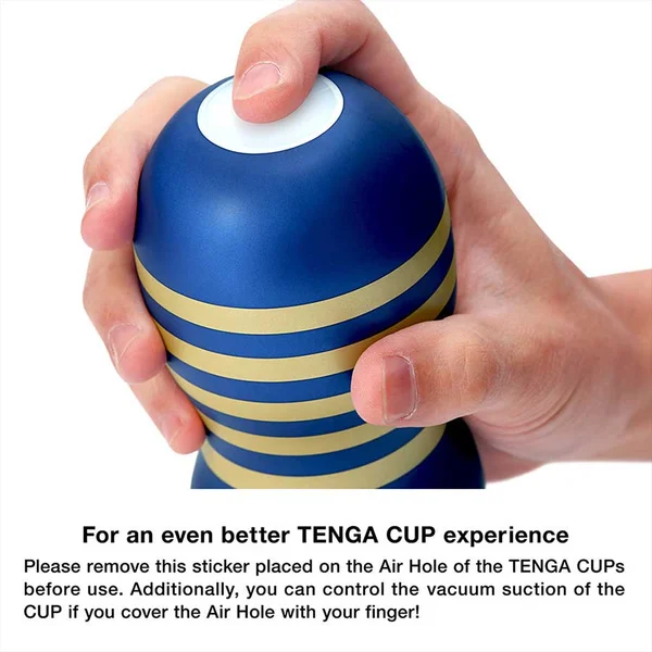 Tenga Premium Rolling Head Disposable Vacuum Cup Blue — image 5 of 5