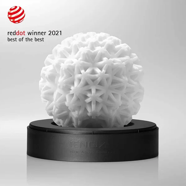 Tenga Geo Coral Reversible Textured Masturbator — image 6 of 6
