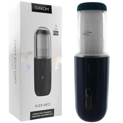 Alex Neo Automatic Smart Interactive Thrusting Masturbator by Svakom