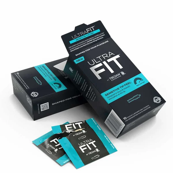 Trojan Ultrafit Sensitive Tip Latex Condoms 10 Pack — image 2 of 6