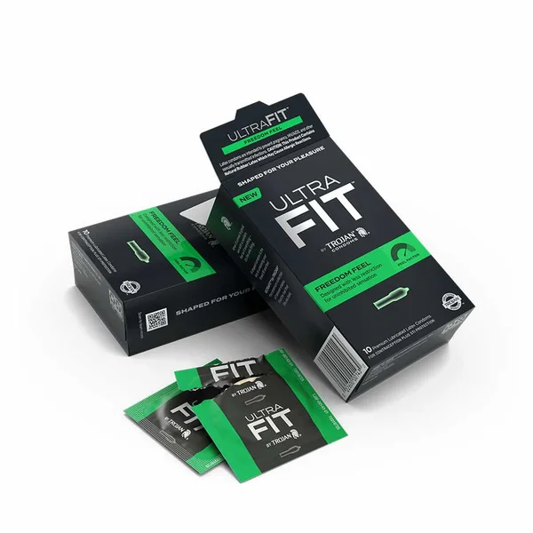 Trojan Ultrafit Freedom Feel Latex Condoms 10 Pack — image 2 of 6
