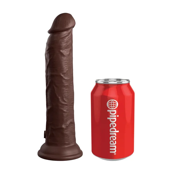 King Cock Elite 9 Inch Dual Density Vibrating Silicone Dildo with Remote — image 15 of 20