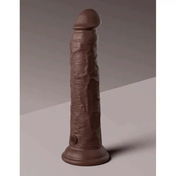 King Cock Elite 9 Inch Dual Density Vibrating Silicone Dildo with Remote — image 13 of 20