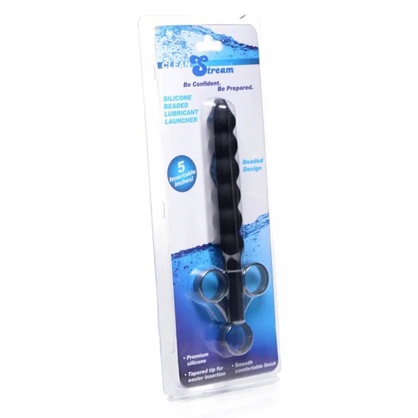 Black Silicone Beaded Lubricant Launcher by CleanStream — image 5 of 5