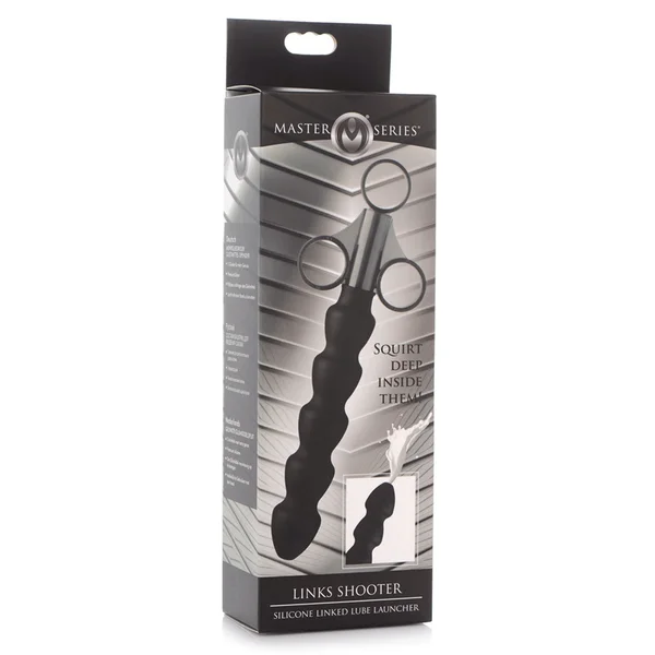 Black Silicone Links Lubricant Launcher by Master Series — image 5 of 5