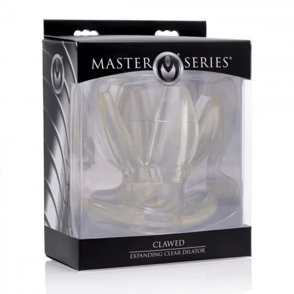 Clawed Expanding Clear Anchor Butt Plug Dilator by Master Series — image 7 of 7