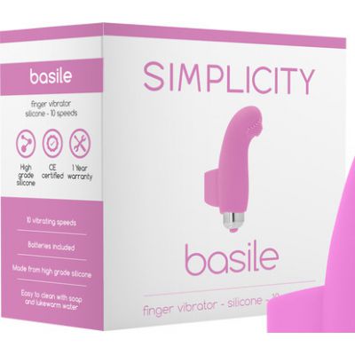 BASILE Finger Vibrator Pink