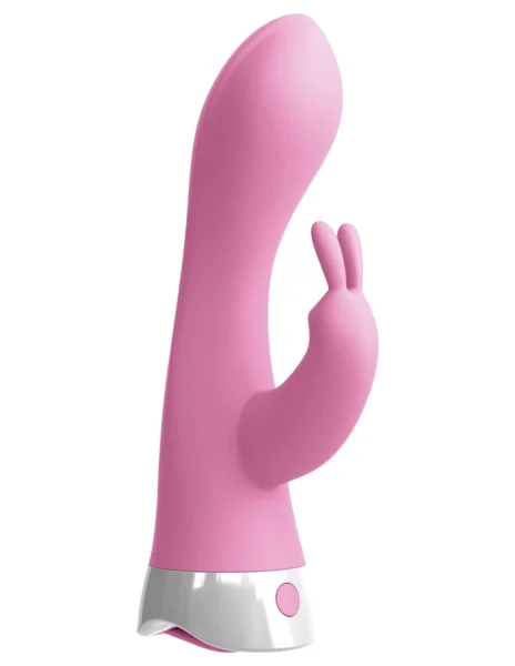 Threesome Wall Banger Rabbit Silicone Banger - Pink