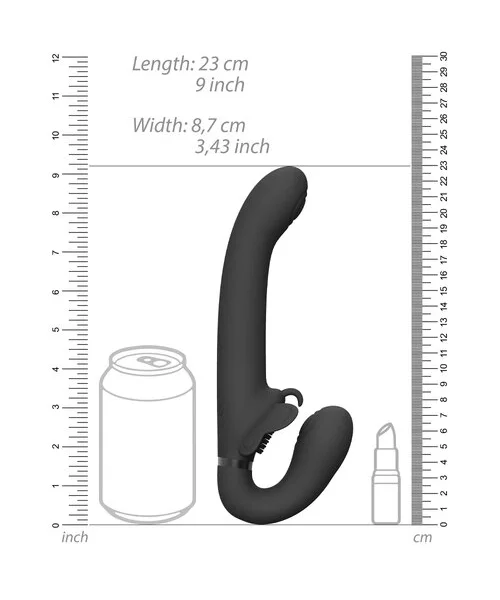 VIVE Satu Purple 30 Function Remote Pulse Wave Strapless Strap-On — image 6 of 6