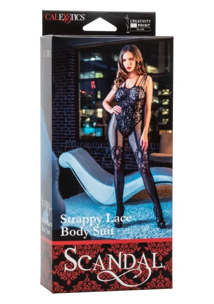 Scandal Strappy Lace Body Suit