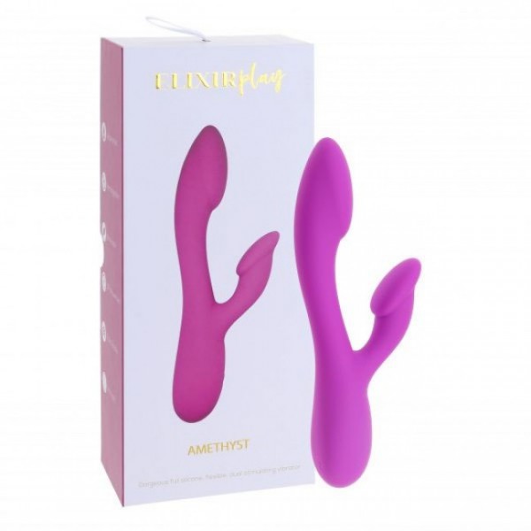 ElixirPlay Amethyst Flexible Rabbit Vibrator