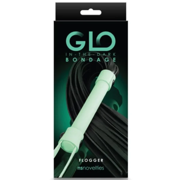 GLO Bondage Glow In The Dark Flogger