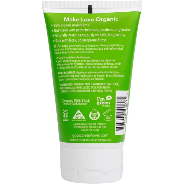 Good Clean Love Almost Naked Organic Personal Lubricant