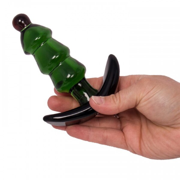Glacier Glass Christmas Tree Butt Plug – 4.5 Inch
