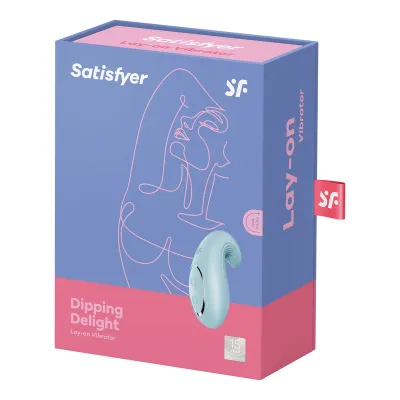 Satisfyer Dipping Delight Light Blue