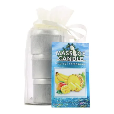 Earthly Body Tropical Candle Trio