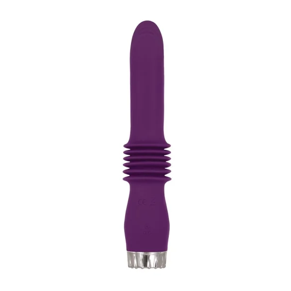 A&e Deep Love Thrusting Wand Silicone Rechargeable Purple