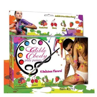 Edible Body Play Paints Kit