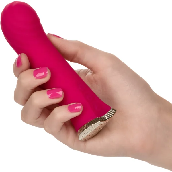 Uncorked Merlot Waterproof Rechargeable Silicone Vibrator By CalExotics