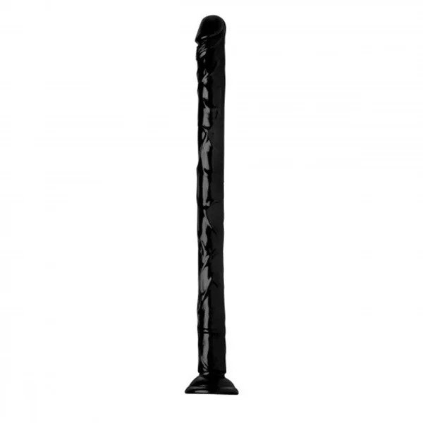Hosed 19 Inch Black Realistic Anal Dildo — image 2 of 7