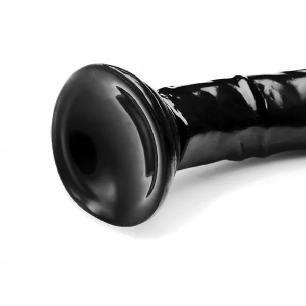 Hosed 19 Inch Black Realistic Anal Dildo — image 4 of 7