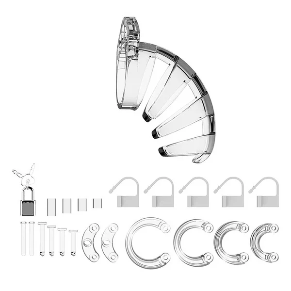 ManCage 3.5 Inch Model 02 Adjustable Male Chastity With Lock — image 5 of 6