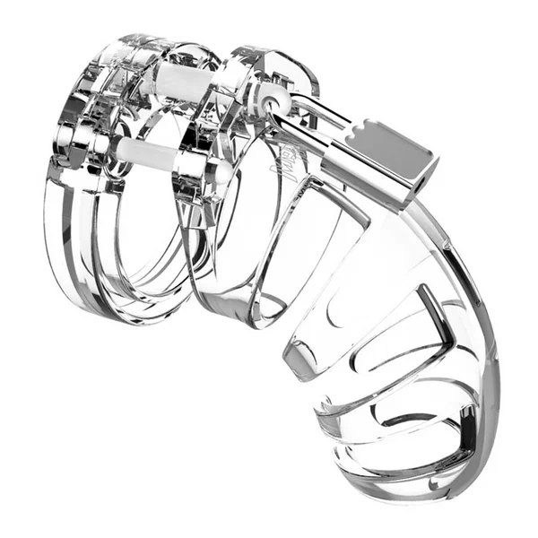 ManCage 3.5 Inch Model 02 Adjustable Male Chastity With Lock — image 3 of 6