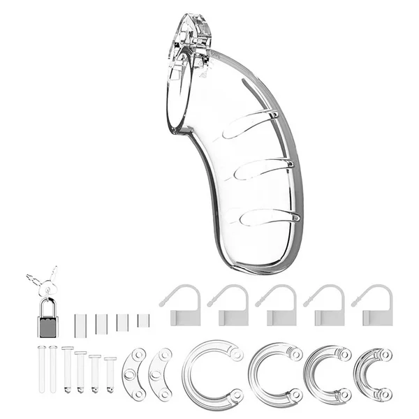ManCage 4.5 Inch Model 03 Adjustable Male Chastity With Lock — image 5 of 6