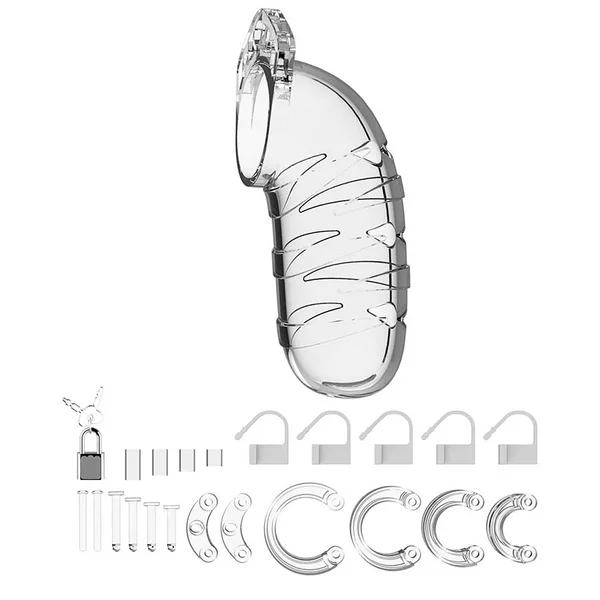 ManCage 5.5 Inch Model 05 Adjustable Male Chastity With Lock — image 4 of 6