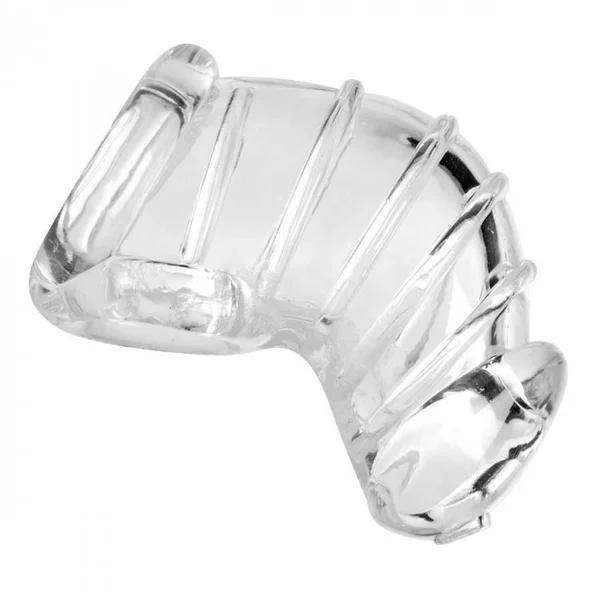 Detained 4 Inch Clear Soft Body Chastity Cage — image 3 of 5