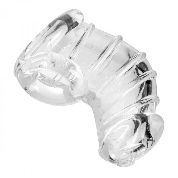 Detained 4 Inch Clear Soft Body Chastity Cage — image 4 of 5