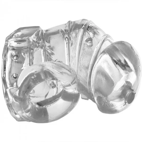 Detained 2.0 Restrictive 3 Inch Chastity Cage with Nubs by Master Series — image 2 of 5
