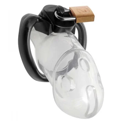 Rikers Locking 2 75 Inch Adjustable Chastity Cage by Master Series