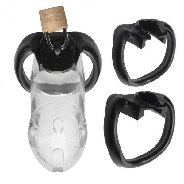 Rikers Locking 2.75 Inch Adjustable Chastity Cage by Master Series — image 4 of 5