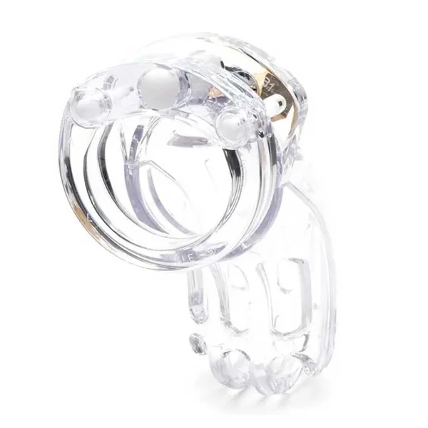 The Curve 3.75 Inch Clear Chastity Cock Cage Kit by CB-X — image 2 of 4