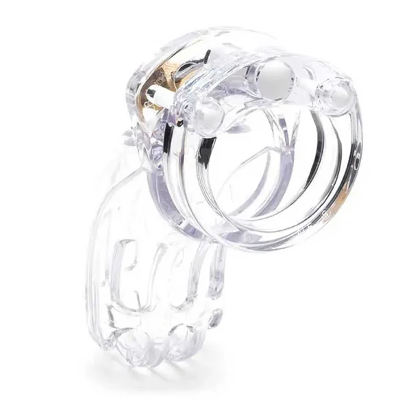 The Curve 3.75 Inch Clear Chastity Cock Cage Kit by CB-X — image 4 of 4
