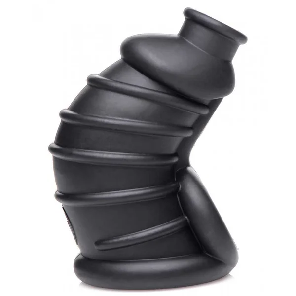 Silicone 4 Inch Soft Body Chastity Cage for Men — image 5 of 10